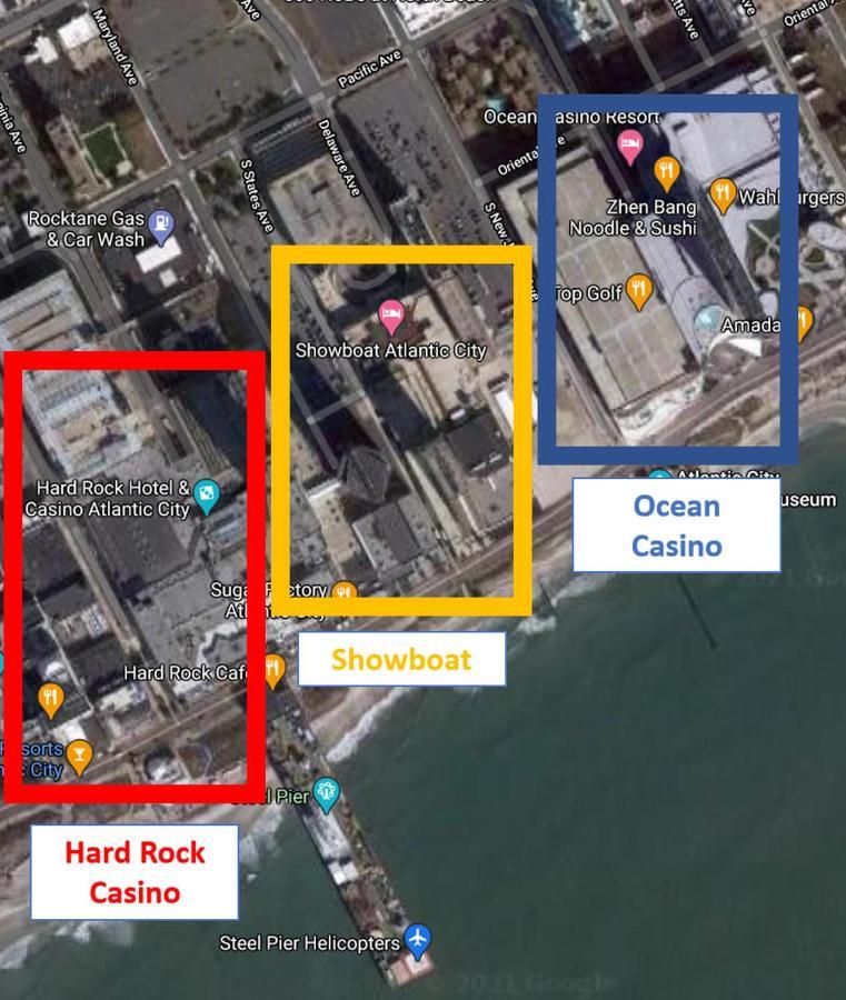 Sleep 6 Bold 1Br 2Ba Beachfront Cozysuites Atlantic City Exterior photo